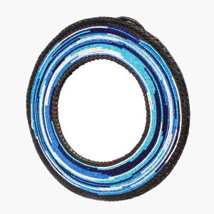 African Hand-Beaded Mirrors (Kioo)